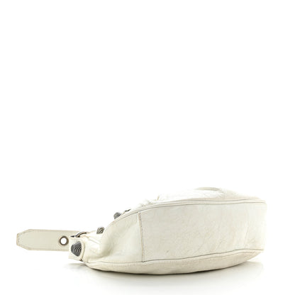 Balenciaga Agneau Arena Le Cagole Shoulder Bag XS Optic White 4 of 14