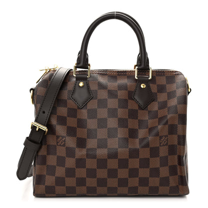 Louis Vuitton Damier Ebene Speedy Bandouliere 25 1 of 9