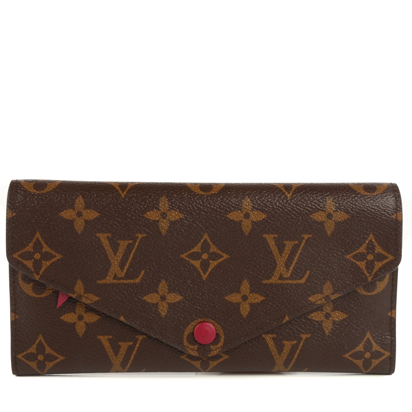 Monogram Josephine Wallet Fuchsia