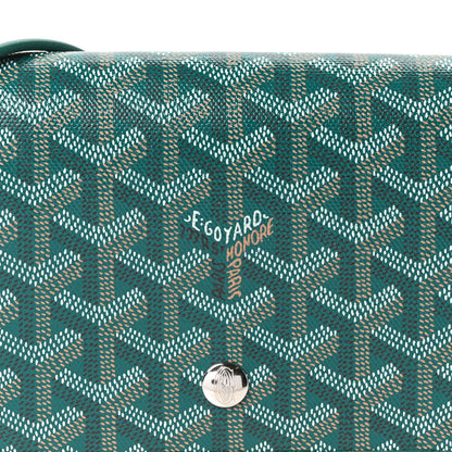 Goyard Goyardine Plumet Wallet Clutch Green 7 of 9