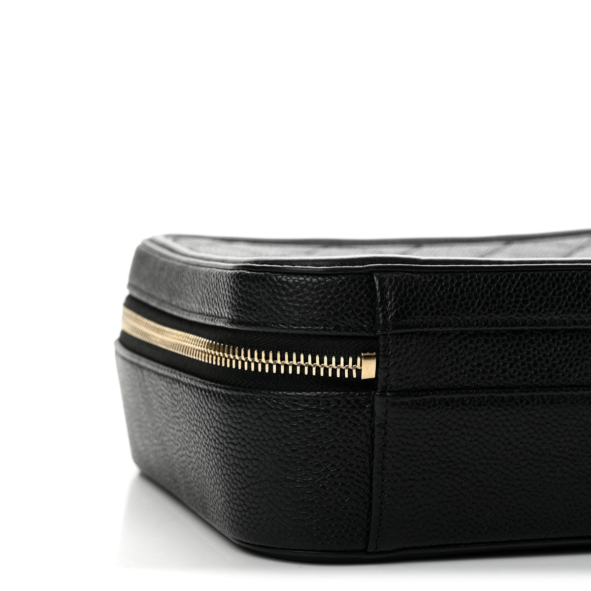 Chanel Caviar Quilted Medium CC Filigree Vanity Case Black 9 of 14
