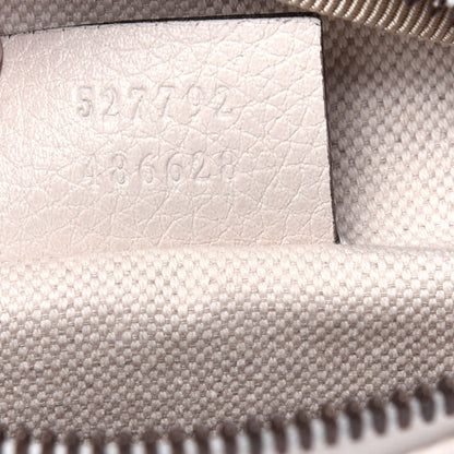 Gucci Grained Calfskin Small Logo Belt Bag White 7 of 9