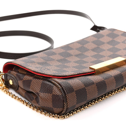 Louis Vuitton Damier Ebene Favorite PM 8 of 9