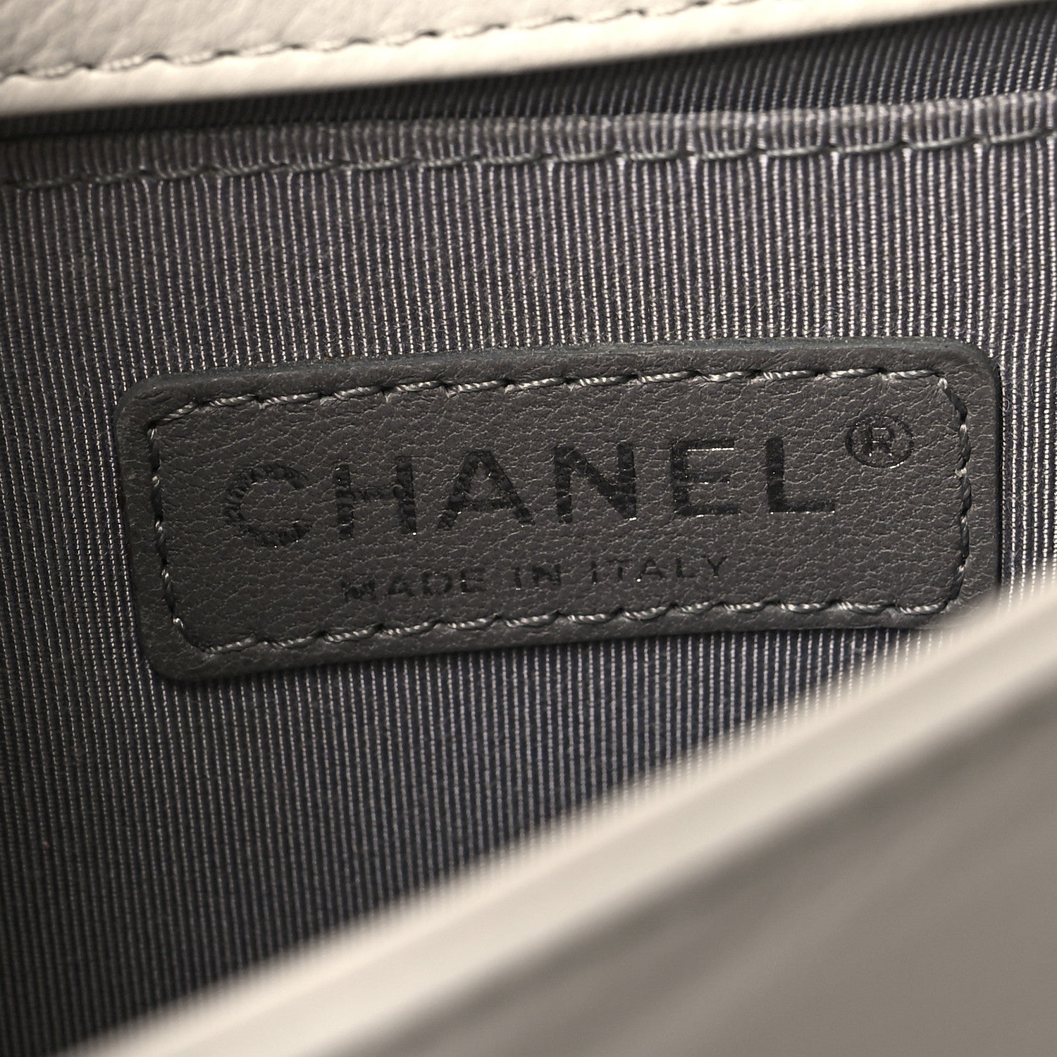 Chanel Calfskin Quilted Small Boy Flap White 6 of 11