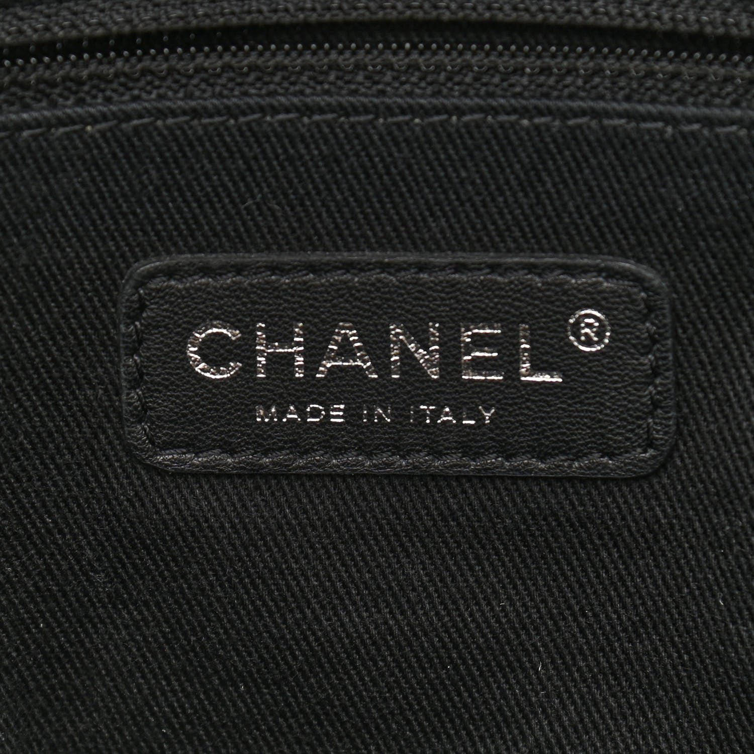 Chanel Canvas Small Deauville Tote Beige Black 6 of 11