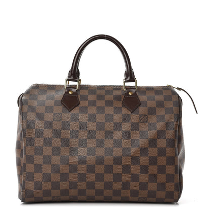 Louis Vuitton Damier Ebene Speedy 30 1 of 12