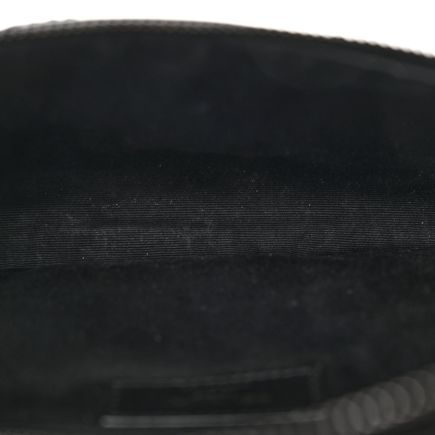 Crinkled Calfskin Matelasse Monogram Niki Body Bag Black