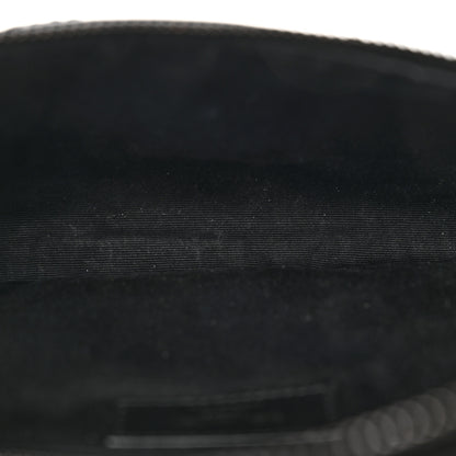 Saint Laurent Crinkled Calfskin Matelasse Monogram Niki Body Bag Black 5 of 11