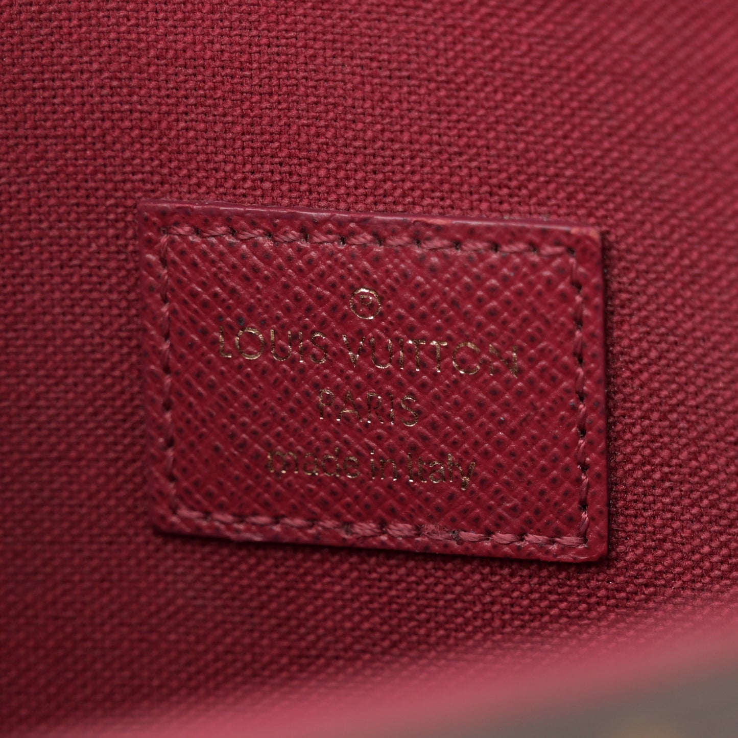 Monogram Pochette Felicie Chain Wallet Fuchsia