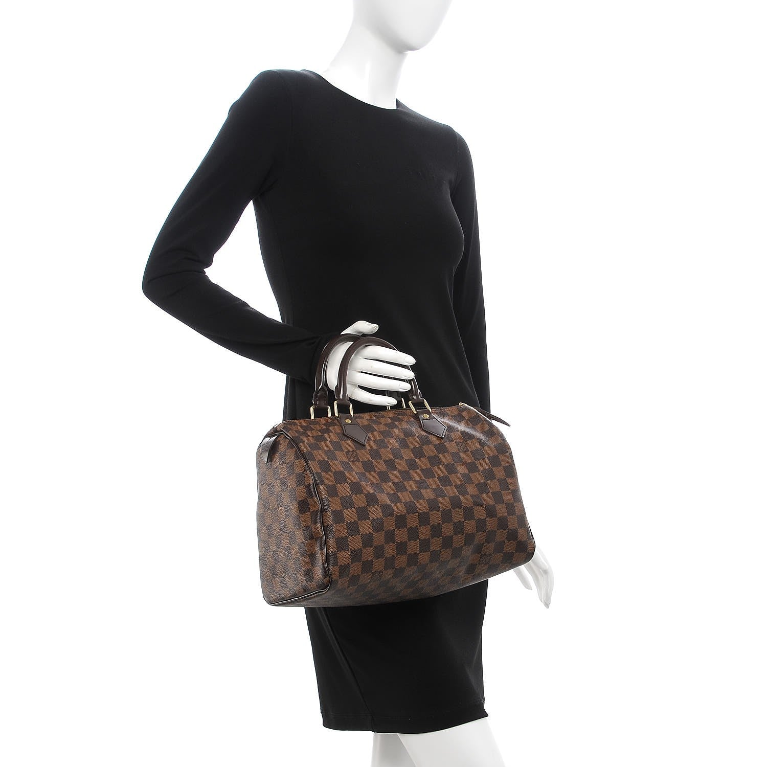 Louis Vuitton Damier Ebene Speedy 30 2 of 7