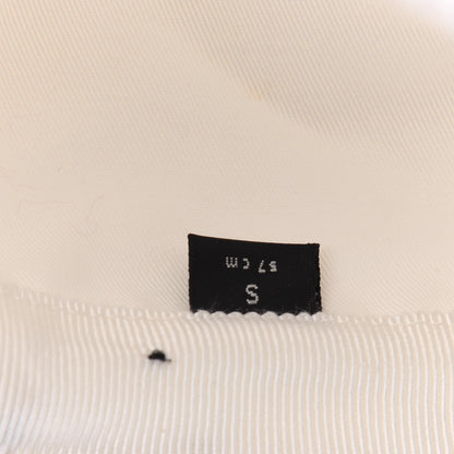 Gucci Canvas Web Baseball Hat S 57 White 7 of 8