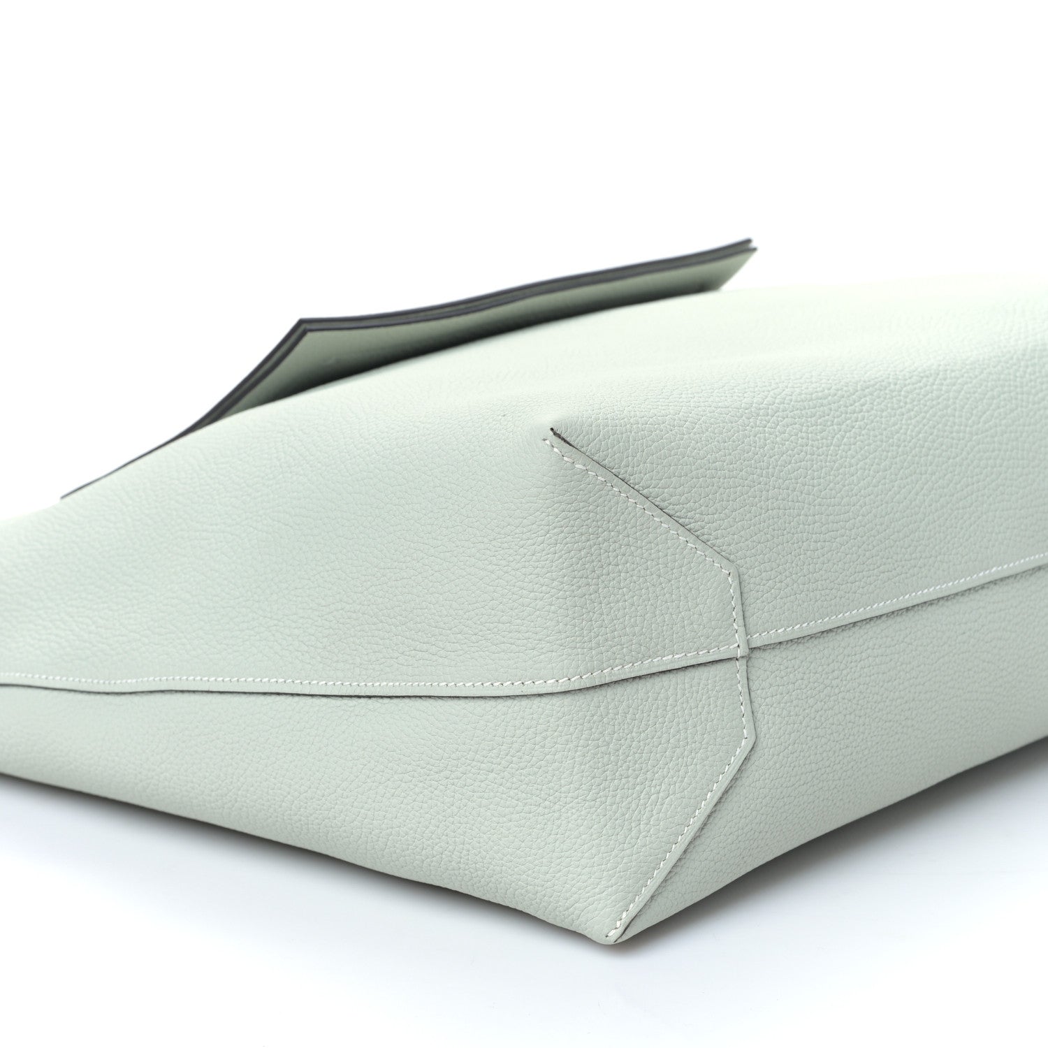 Hermes Taurillon Clemence Cabasellier 46 Gris Neve 7 of 8