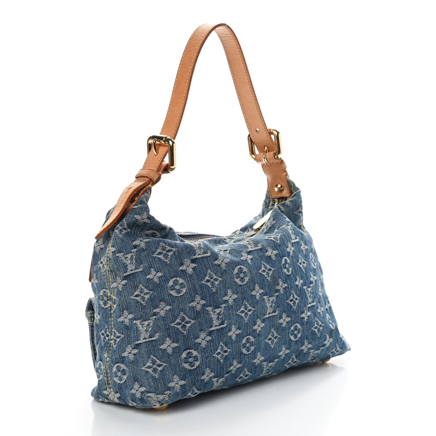 Monogram Denim Baggy PM Blue