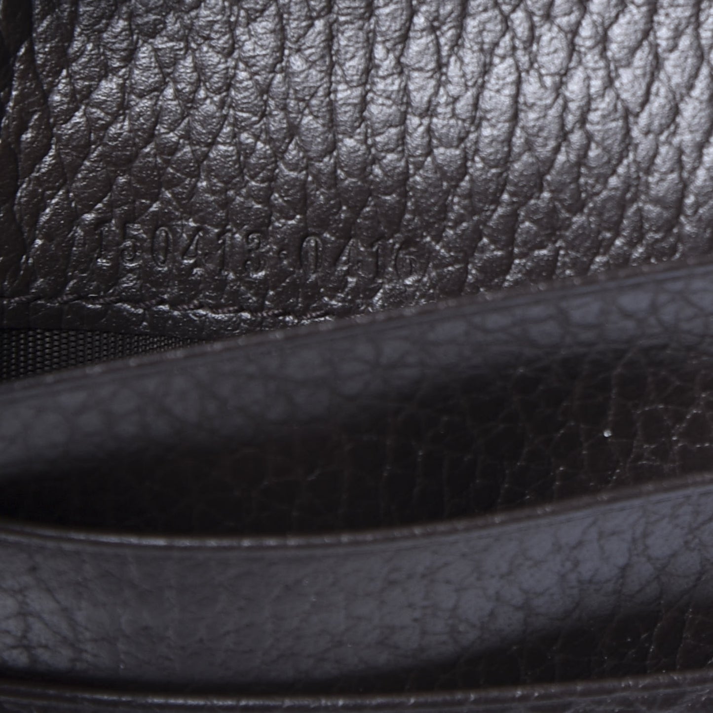Monogram Bi-Fold Wallet Dark Brown