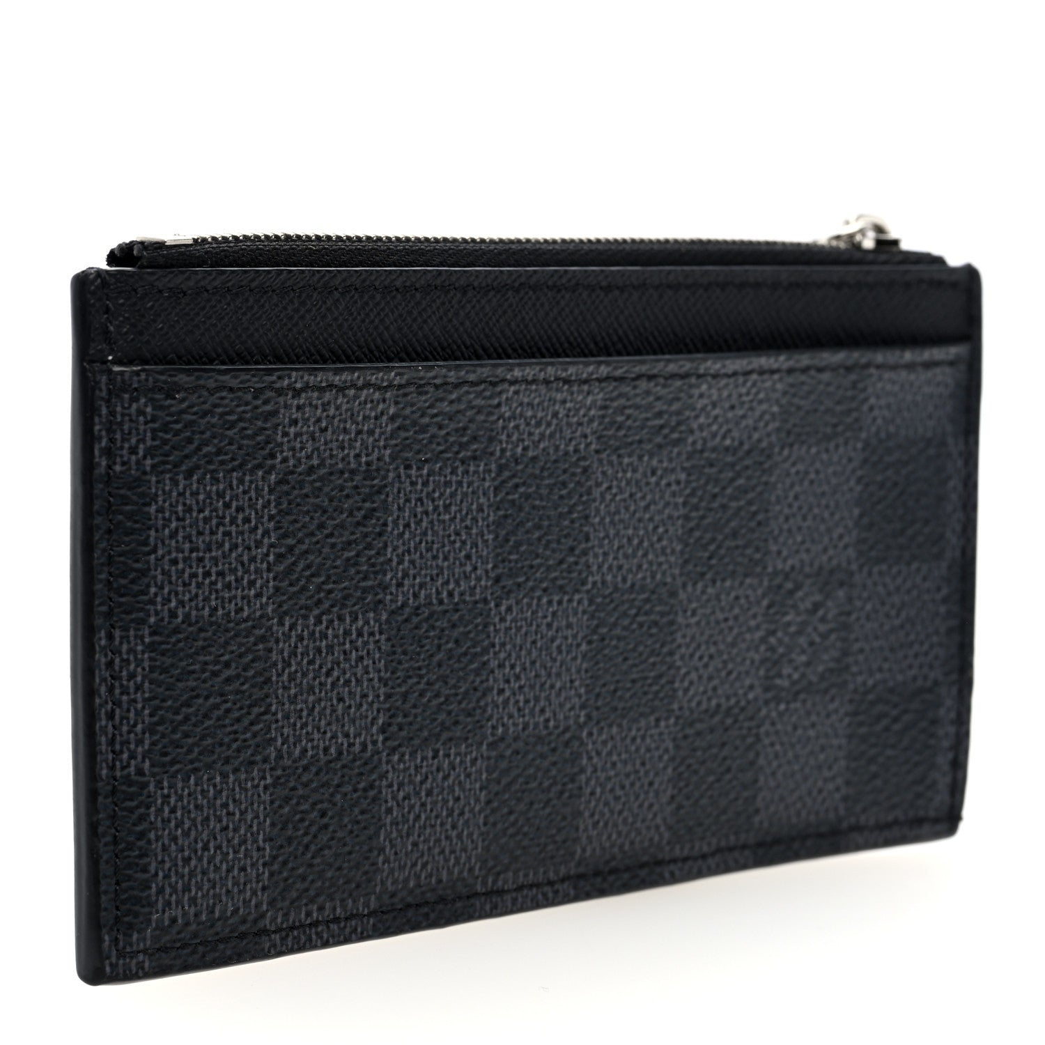 Louis Vuitton Damier Graphite Taiga Coin Card Holder 3 of 6