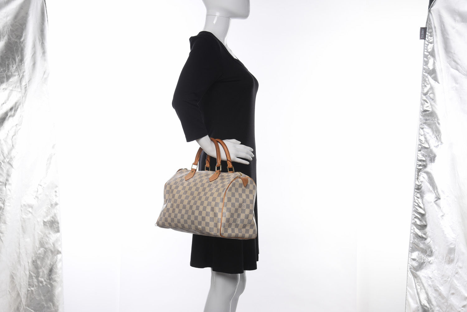 Louis Vuitton Damier Azur Speedy 30 2 of 12