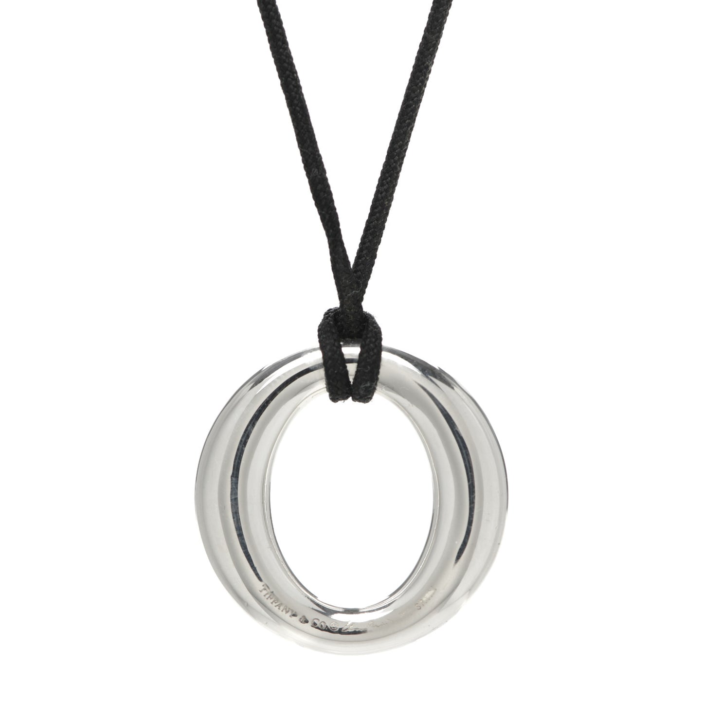 Sterling Silver Elsa Peretti Sevillana Pendant Necklace