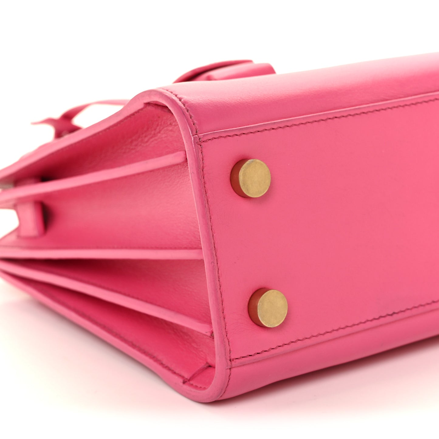 Calfskin Nano Sac De Jour Lipstick Fuchsia