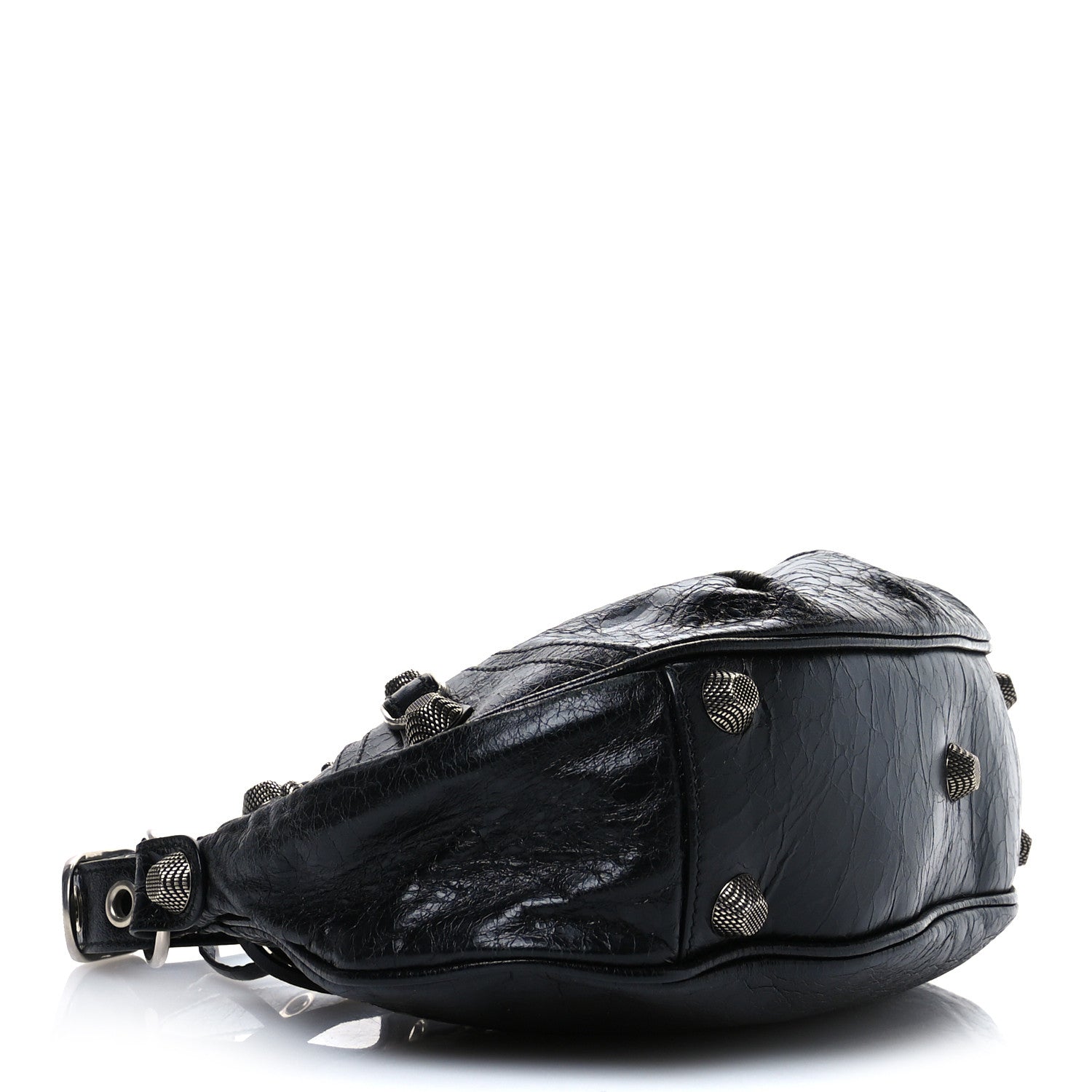 Balenciaga Agneau Arena Small Le Cagole Shoulder Bag Black 5 of 11