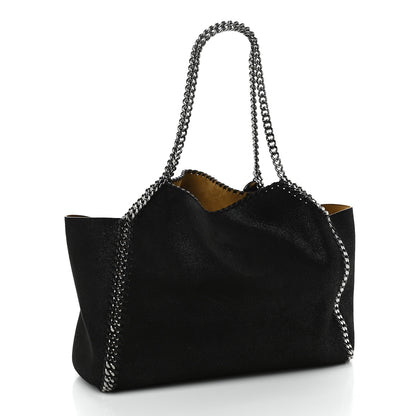 Stella McCartney Shaggy Deer Falabella Reversible Tote Black 4 of 11