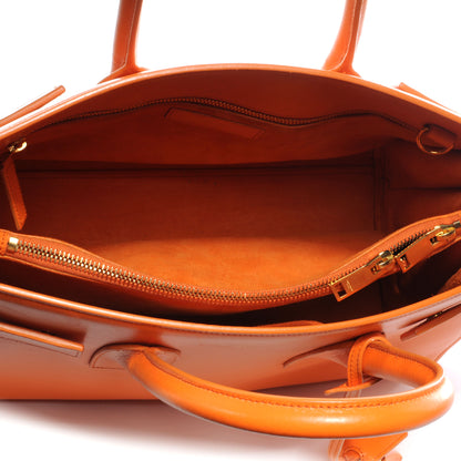 Saint Laurent Leather Small Sac de Jour Orange 5 of 7