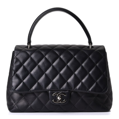 Chanel Lambskin Quilted Medium Kelly Flap Black 1 of 5