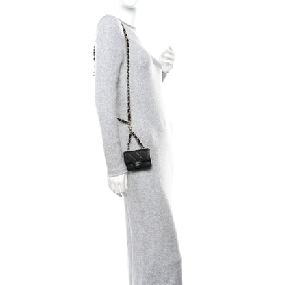 Chanel Caviar Quilted Mini Chain Belt Bag Black 2 of 11