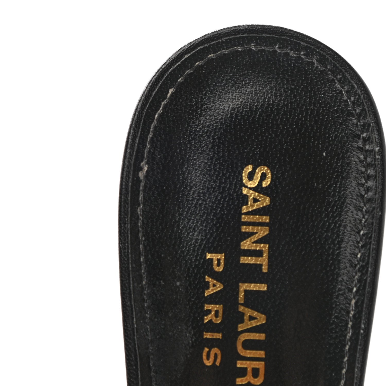 Saint Laurent Pony Hair Leopard Print Sexy 95mm Pumps 36.5 Natural Black 9 of 10