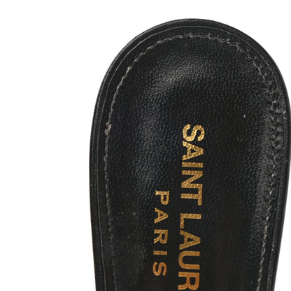 Saint Laurent Pony Hair Leopard Print Sexy 95mm Pumps 36.5 Natural Black 9 of 10