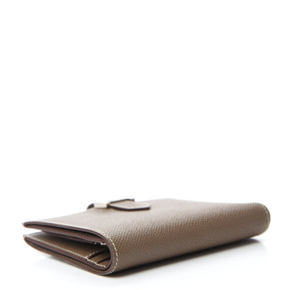 Hermes Epsom Bearn Compact Wallet Etoupe 4 of 7