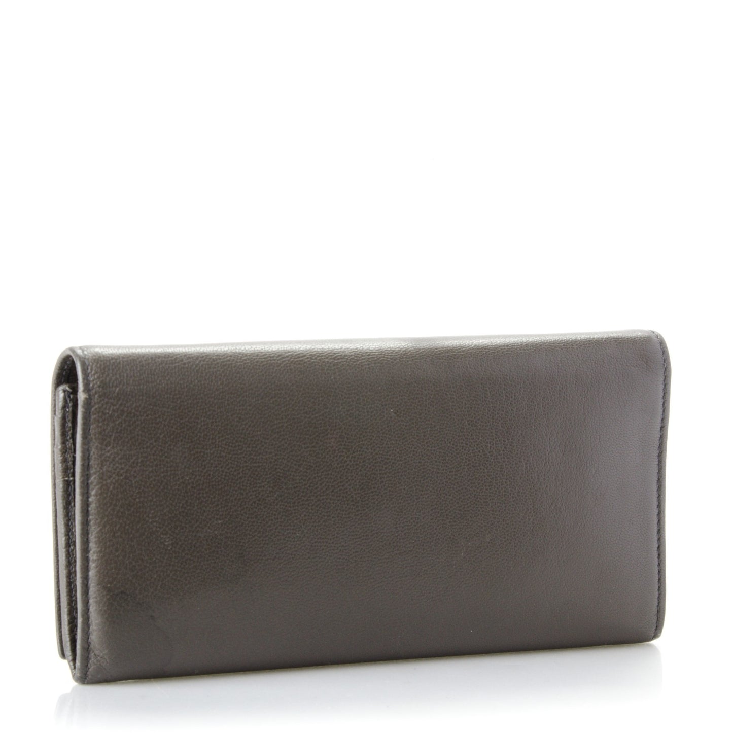 Chevre Belle de Jour Chain Wallet Grey