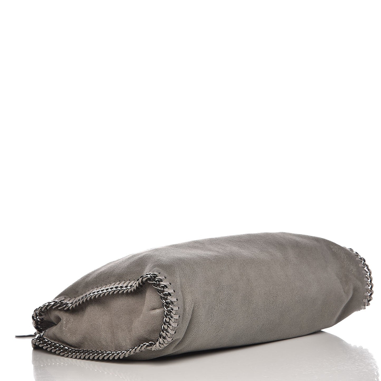 Shaggy Deer Small Falabella Tote Light Grey