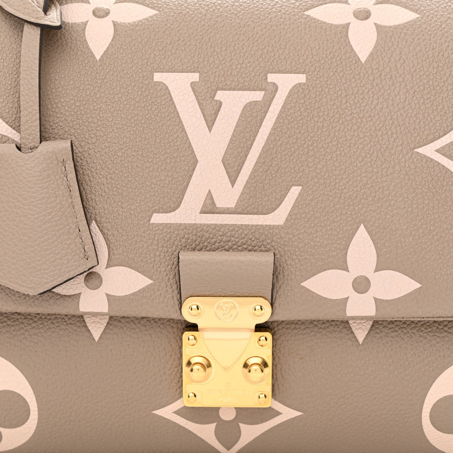 Empreinte Monogram Giant Madeleine MM Dove Grey Beige