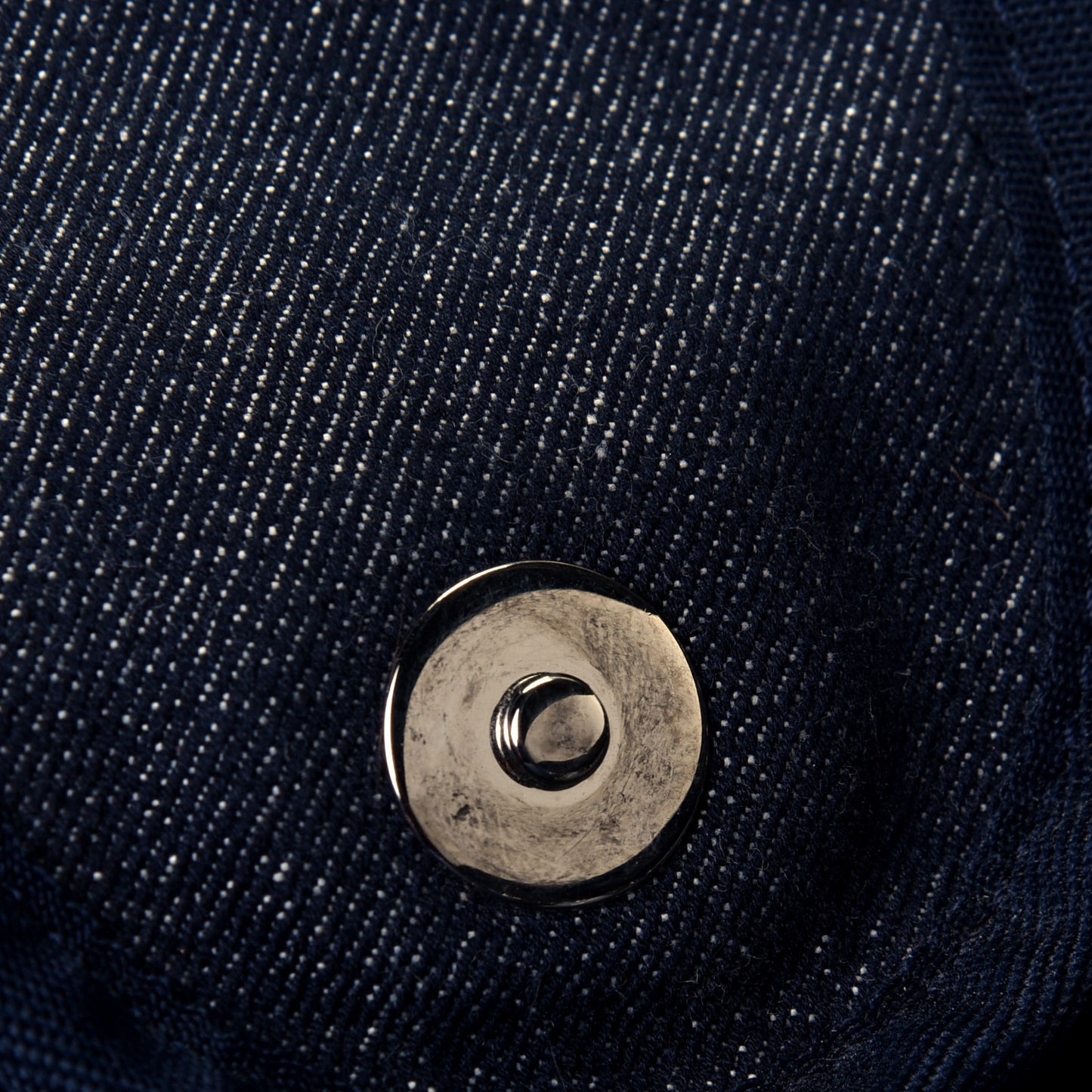 Denim Medium Deauville Tote Dark Blue