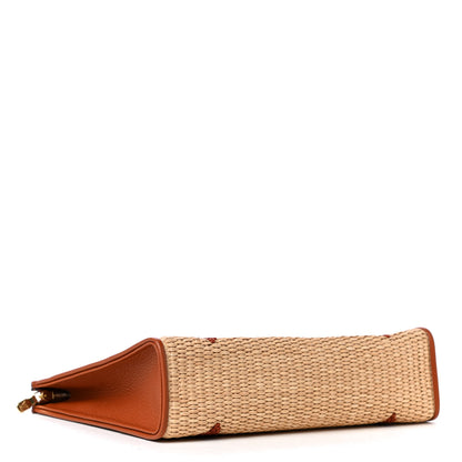 Louis Vuitton Raffia Monogram Giant Toiletry Pouch 26 Tan 3 of 4