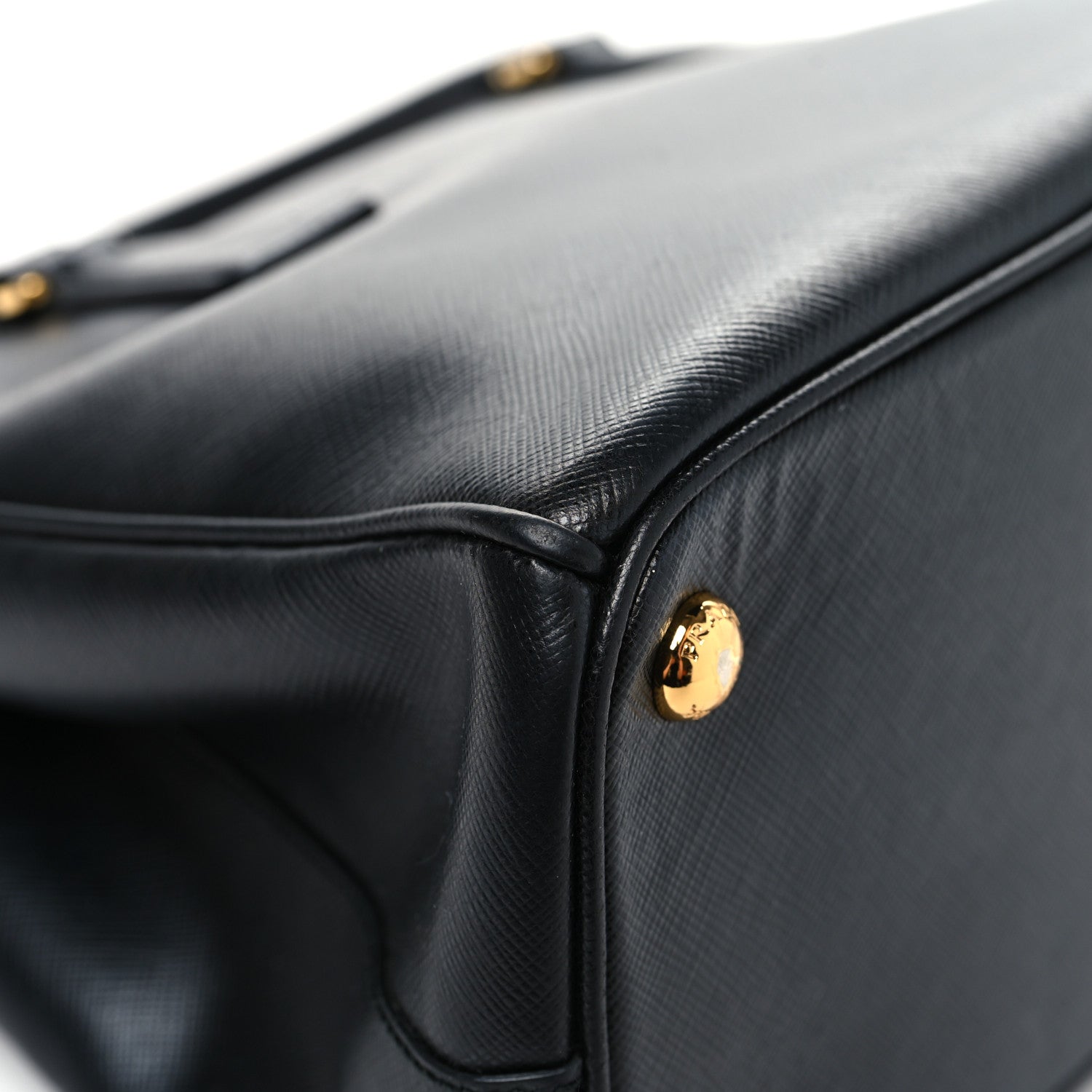 Prada Saffiano Small Galleria Double Zip Tote Black 11 of 13