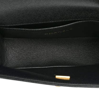 Chanel Caviar Quilted Small Chain Around Boy Flap Black 5 of 10