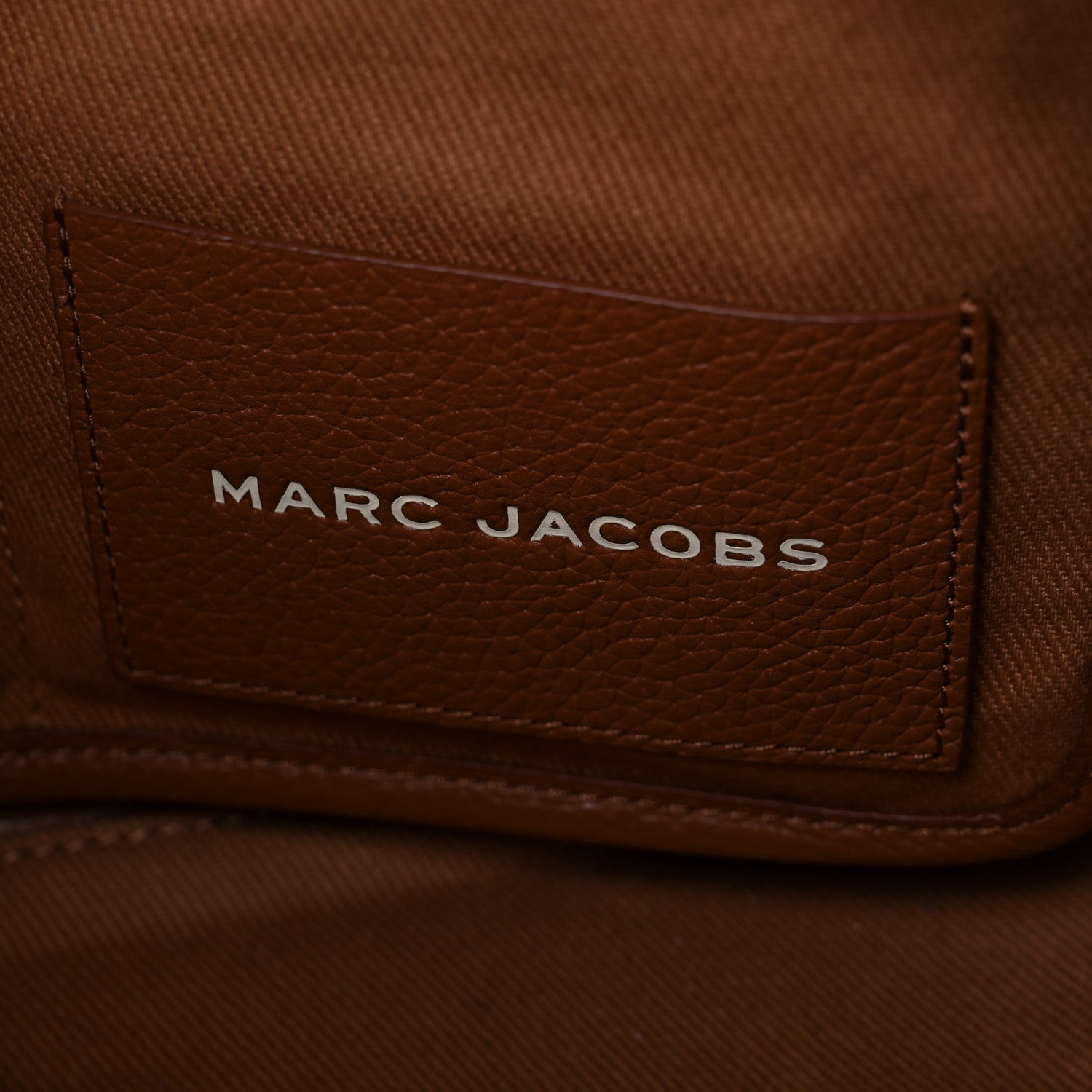 Marc Jacobs Grained Calfskin Medium The Tote Bag Argan Oil 6 of 16