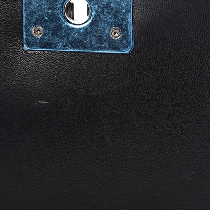 Chanel Lambskin Quilted Medium Boy Flap Black 8 of 11