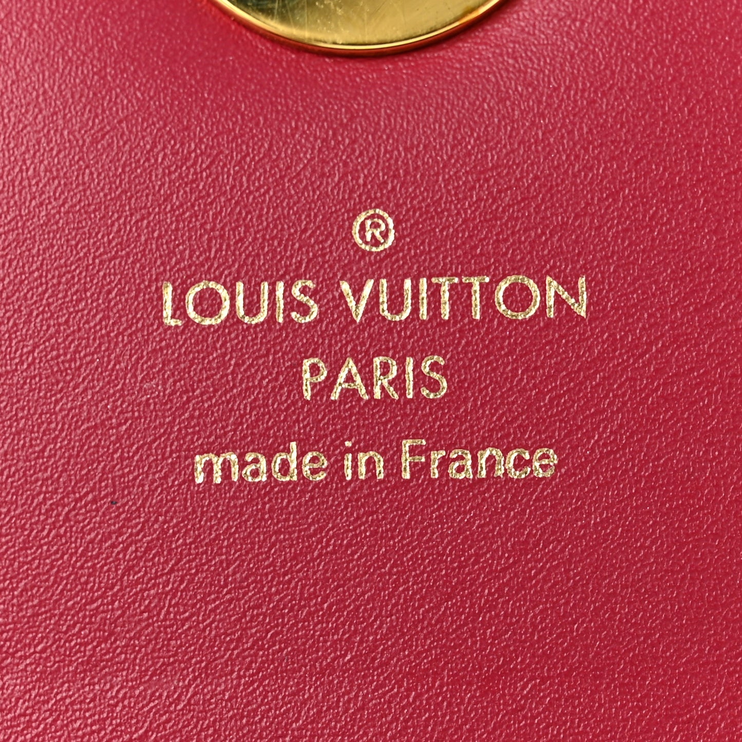 Monogram Flore Compact Wallet Coquelicot