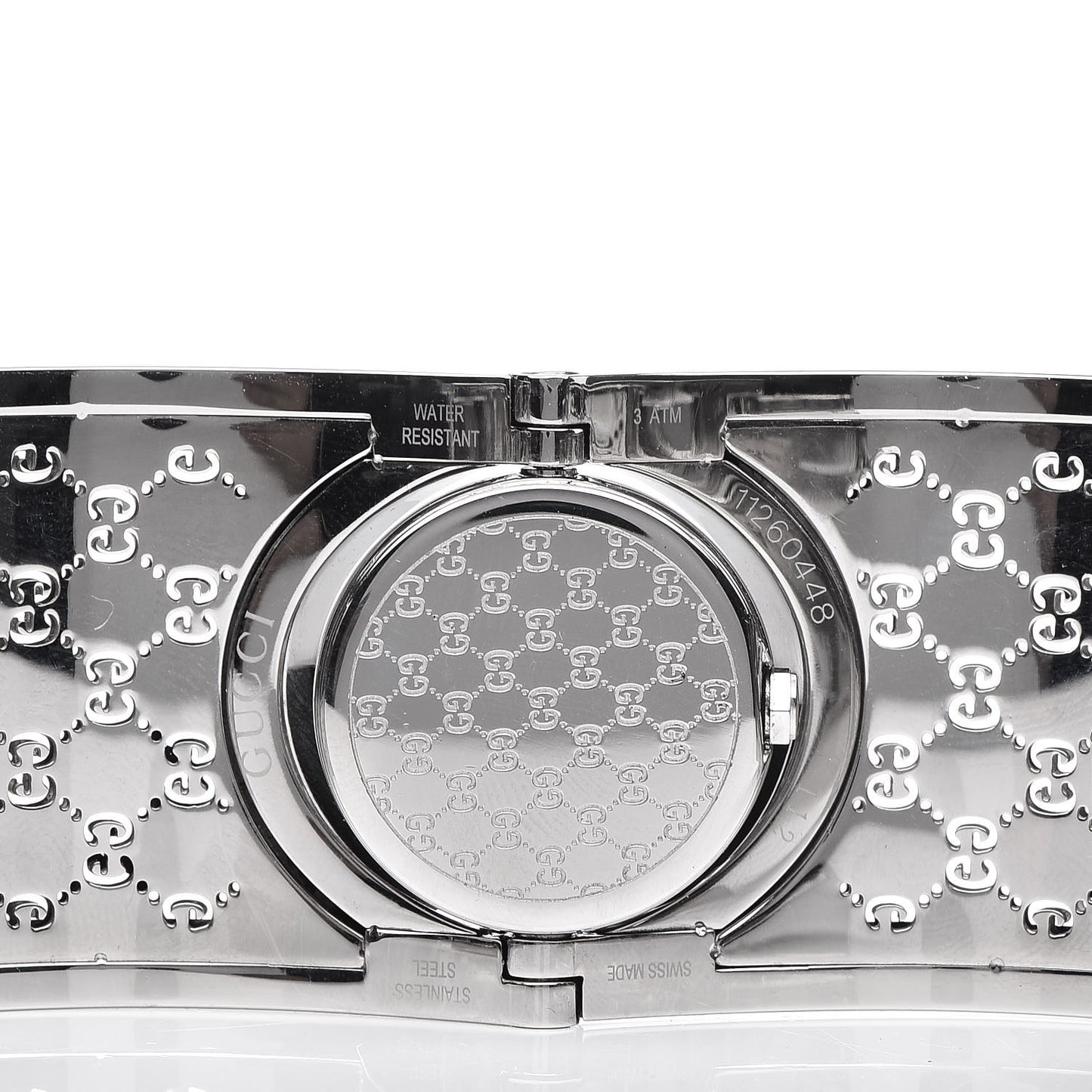 Stainless Steel Diamond Bezel 33mm Twirl Quartz Watch Brown