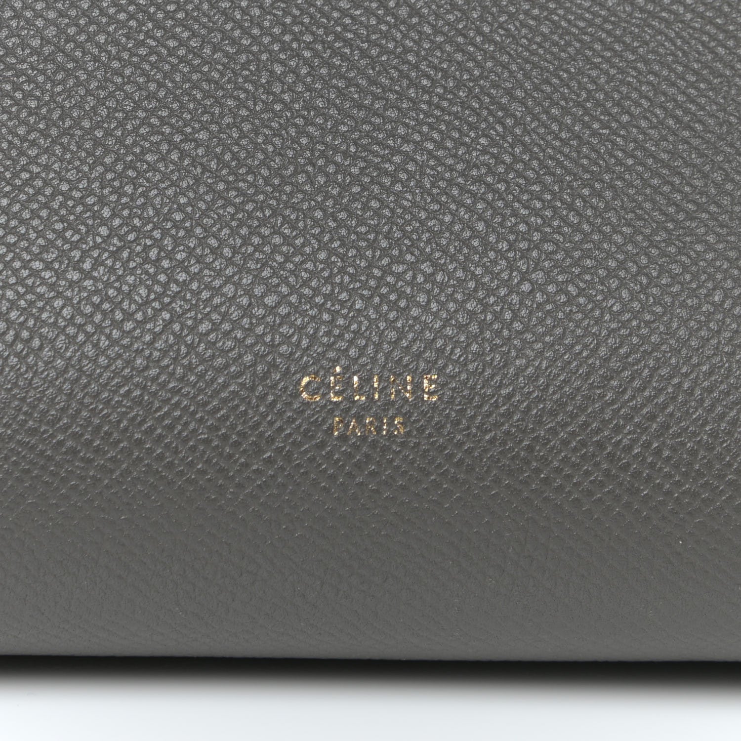 Celine Grained Calfskin Small Belt Bag Grey 10 of 17