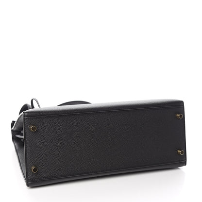 Hermes Epsom Kelly Sellier 28 Black 5 of 37