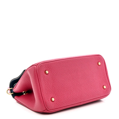 Christian Dior Bullcalf Mini Be Dior Flap Pink Blue 4 of 14