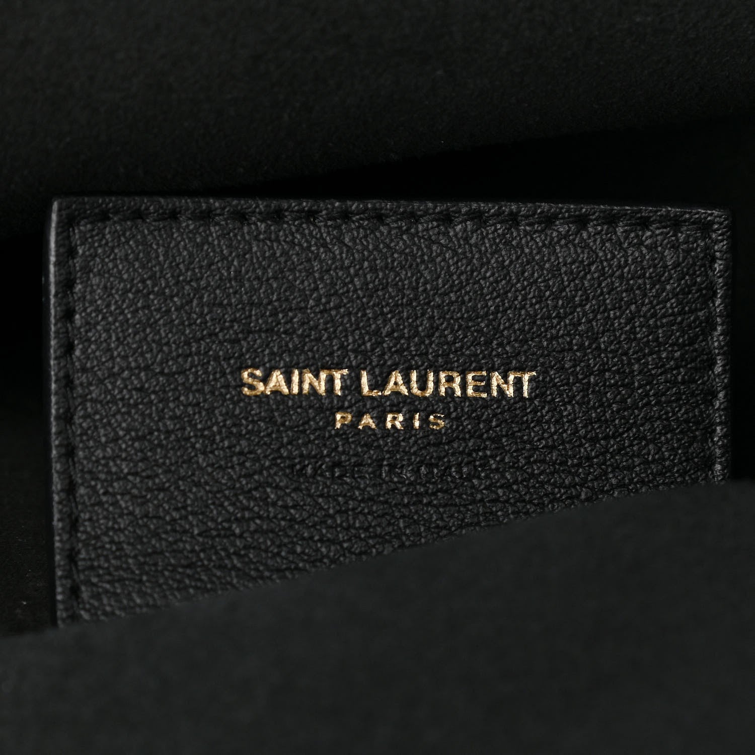 Saint Laurent Calfskin Large Shopping Tote Black 7 of 11