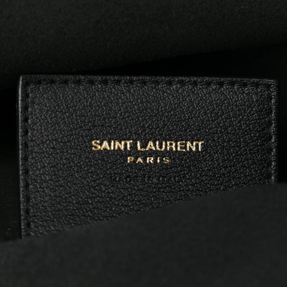 Saint Laurent Calfskin Large Shopping Tote Black 7 of 11