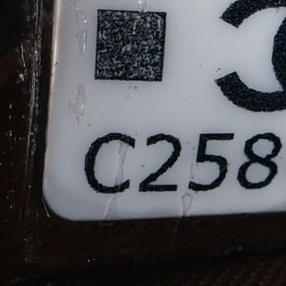 Chanel Caviar Quilted Medium Curvy Pouch Cosmetic Case Black 7 of 8