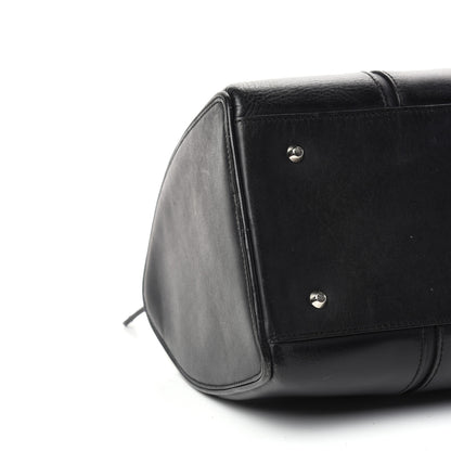 Burberry Calfskin Bowling Bag Black 7 of 9