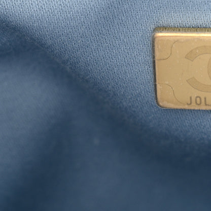 Chanel Washed Denim Quilted Small Chanel 25 Handbag Blue 7 of 10