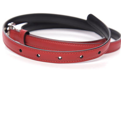 Gucci Moon Calfskin Nickel Interlocking G 20mm Belt 100 40 Tabasco 5 of 5